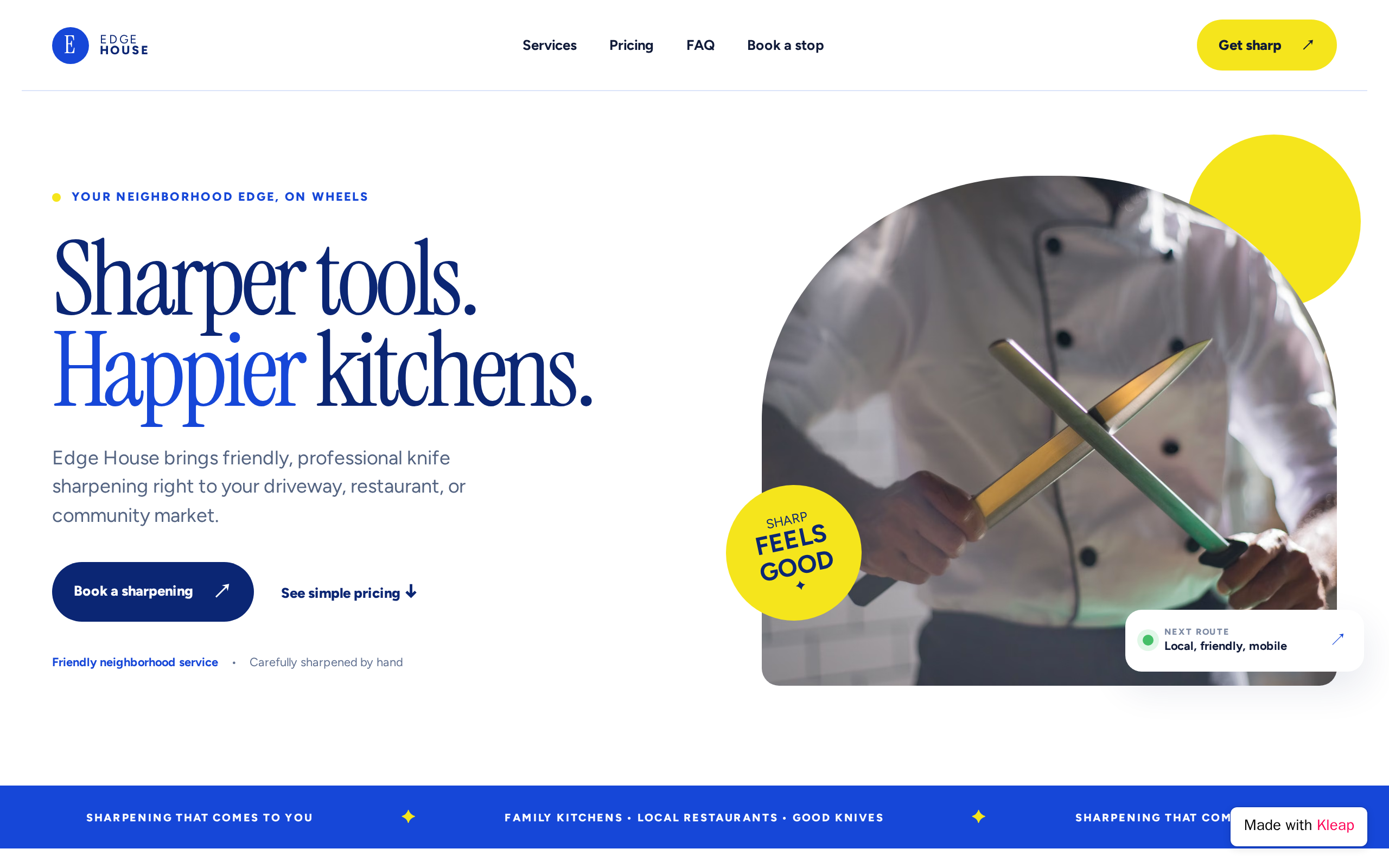 Edge House 2 website example