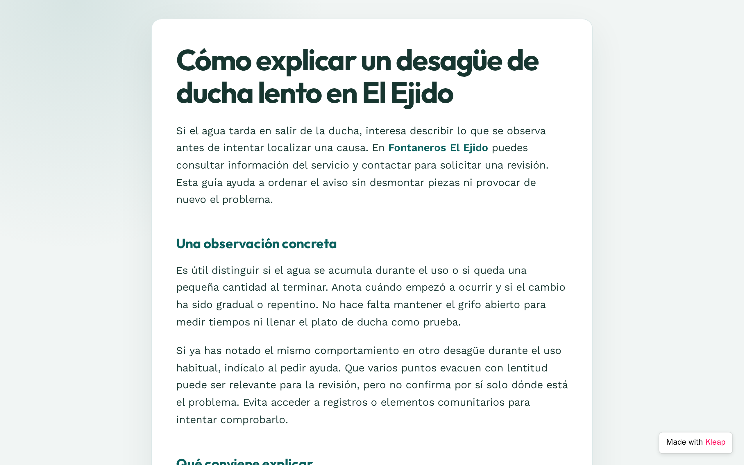 Fontaneros El Ejido