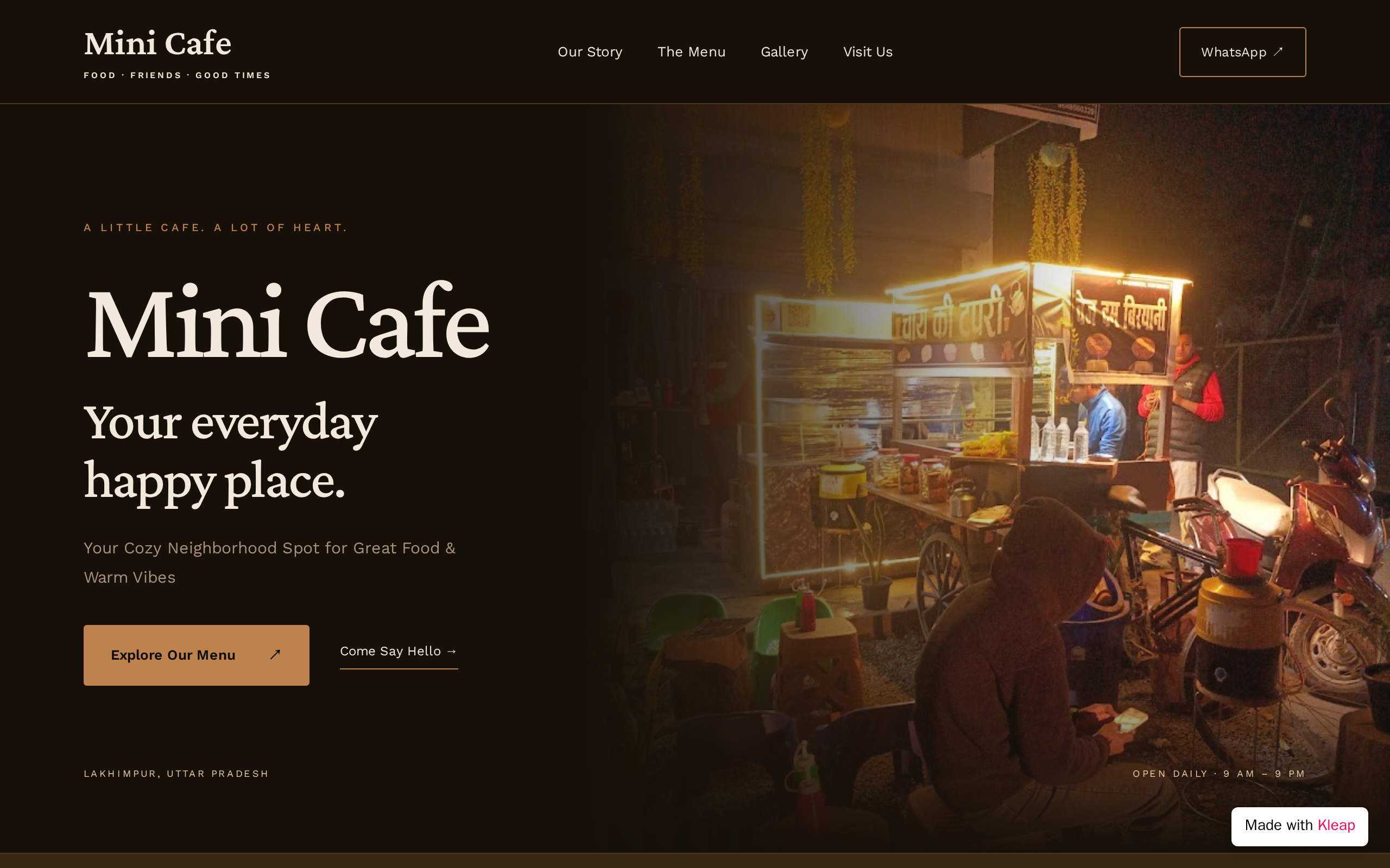 Mini Cafe