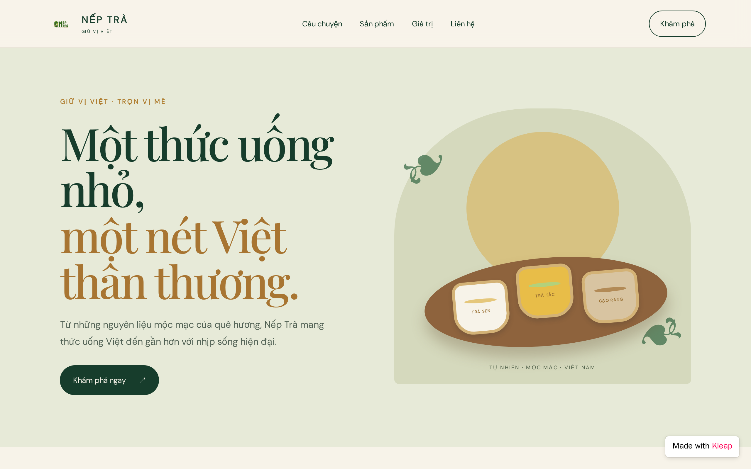 NẾP TRÀ