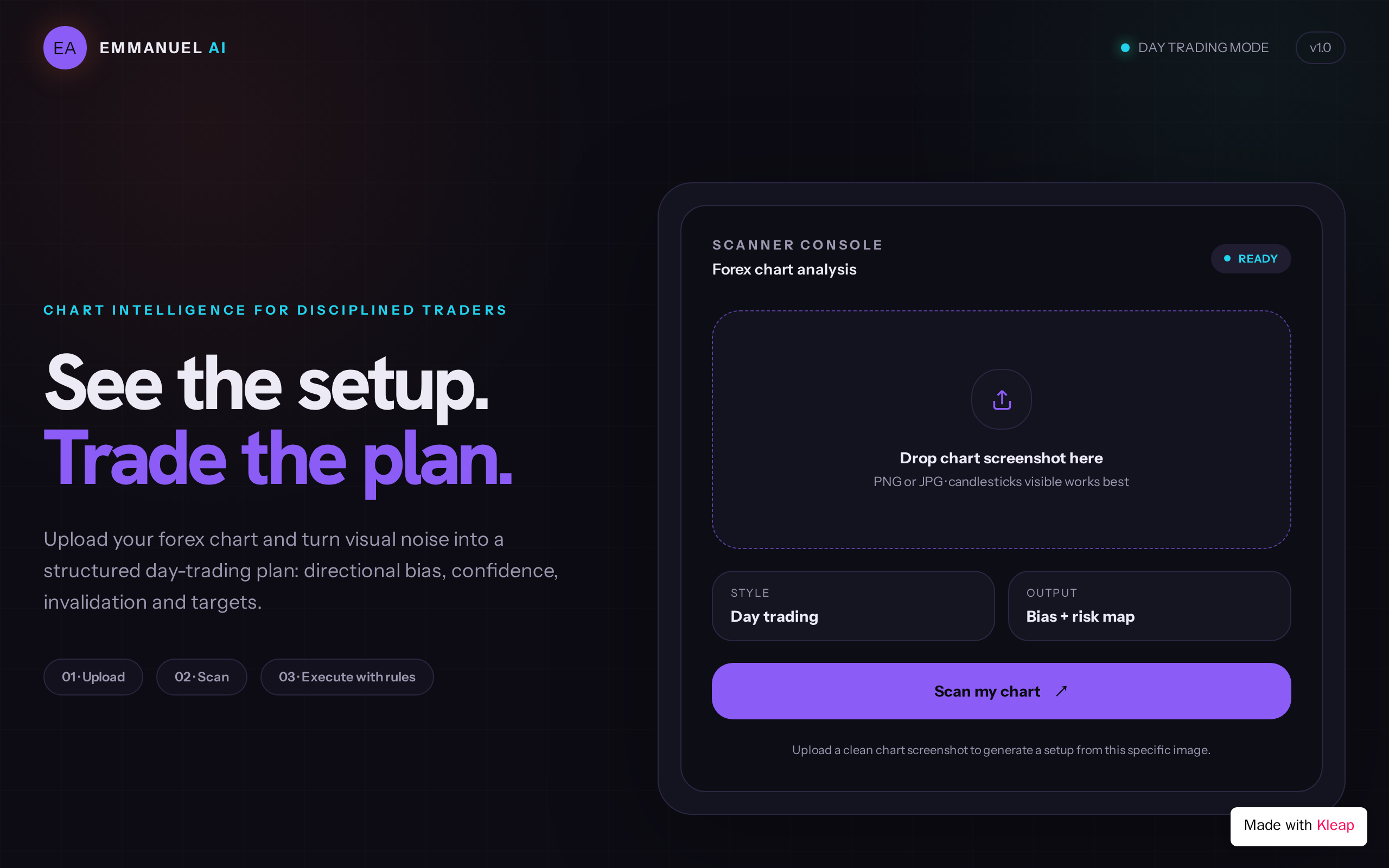 Emmanuel AI Chart Scanner