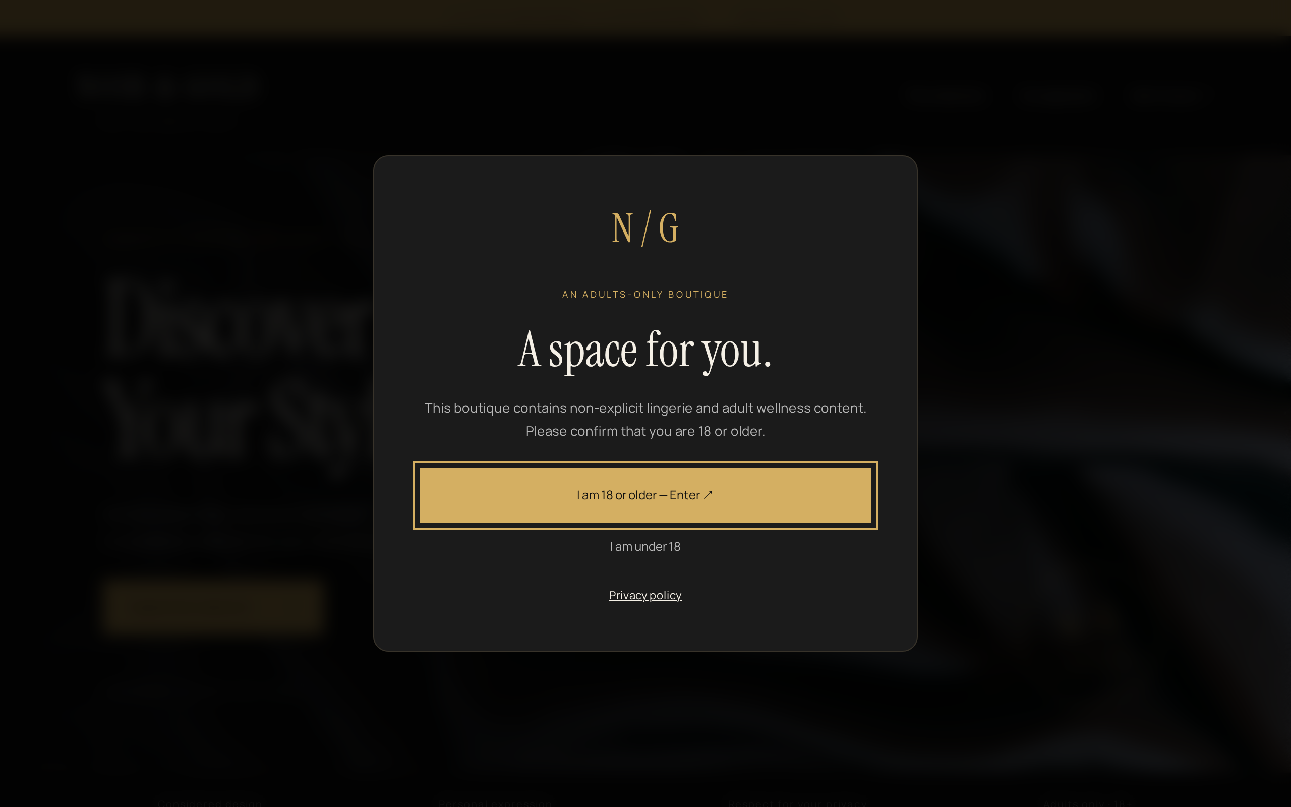 NOIR & GOLD