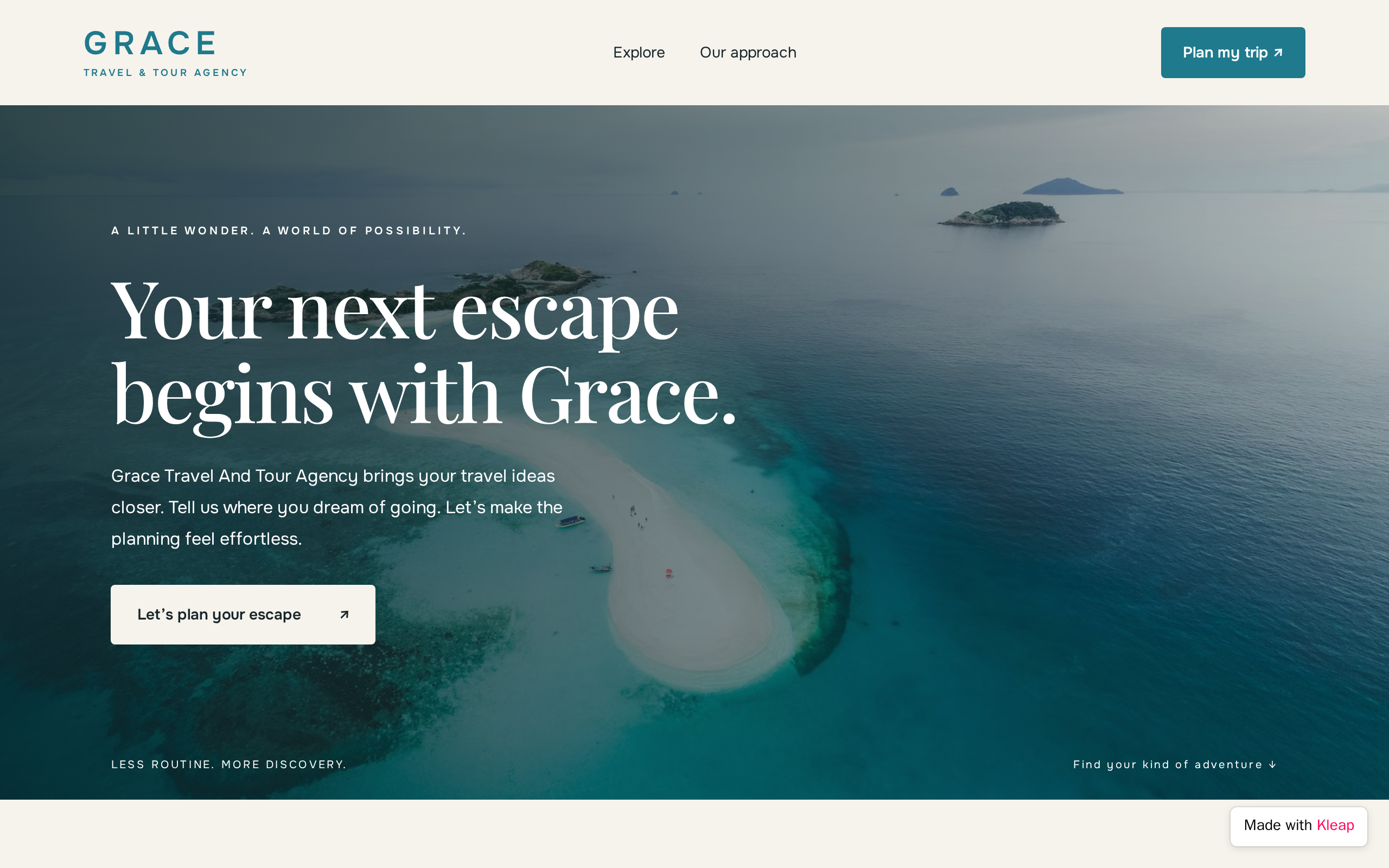 Grace Travel And Tour Agency