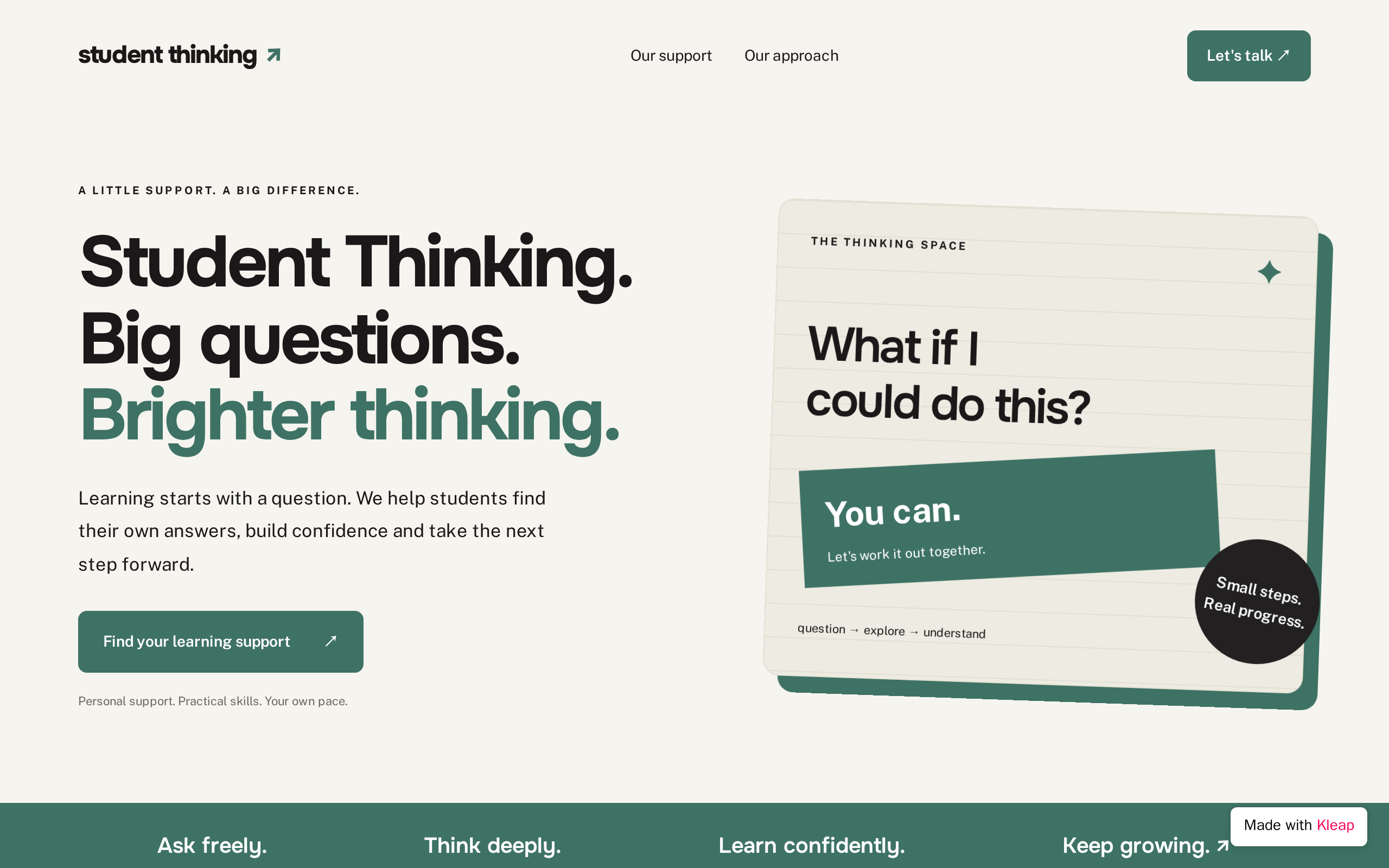 Student Thinking