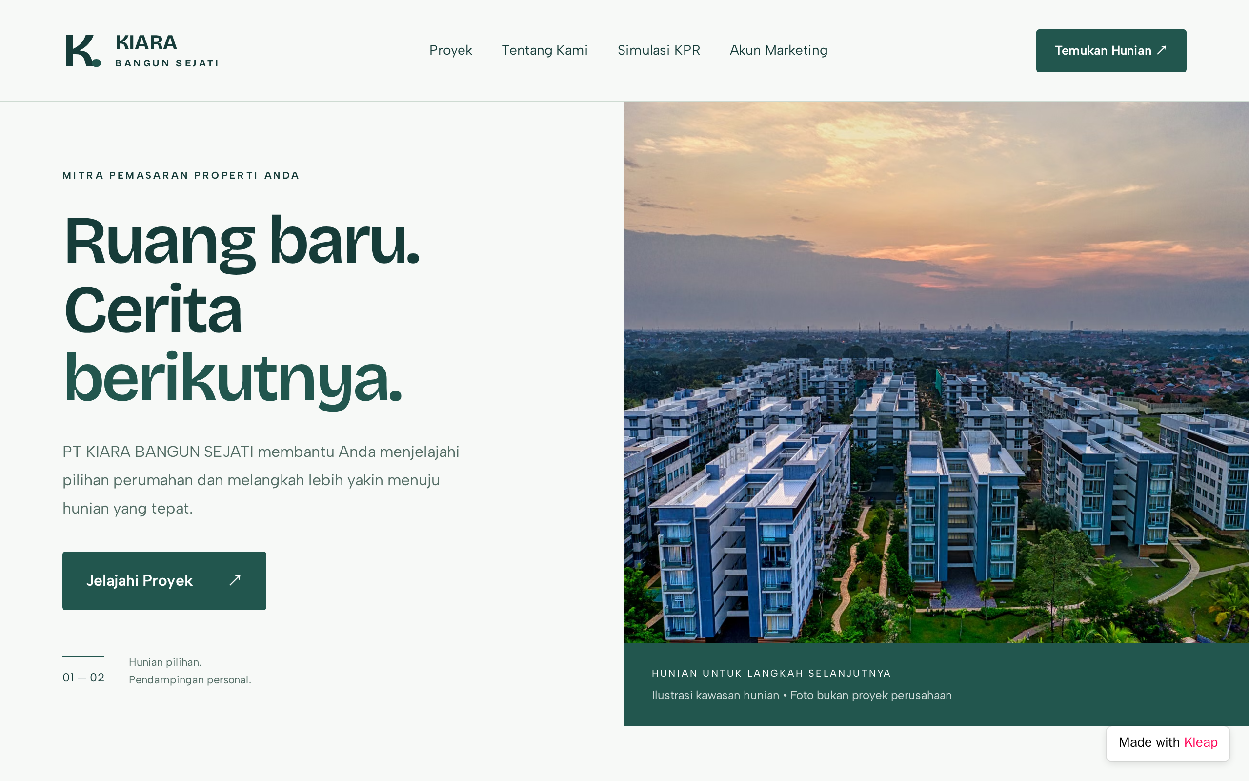 PT KIARA BANGUN SEJATI
