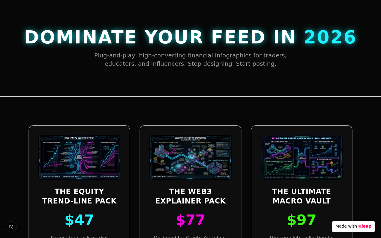 FinanceGraphicsVault website example
