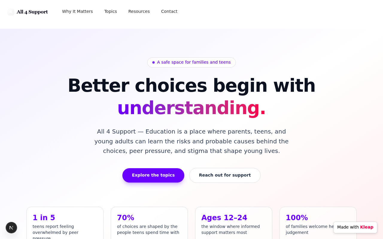 bubbling-lobster-snap website example