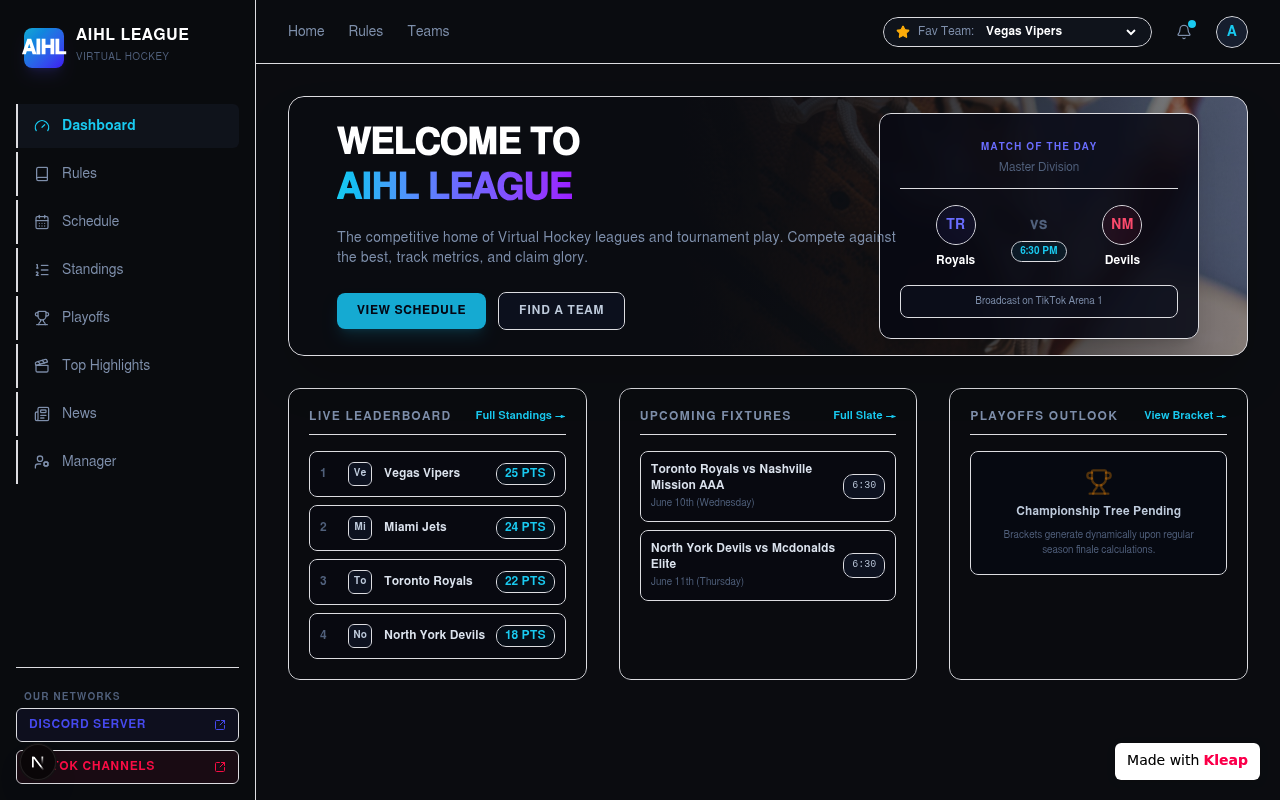 en website example