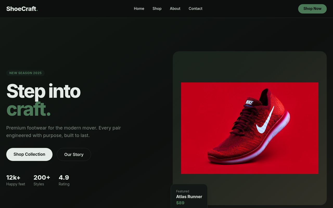 as shoe craft mAKE