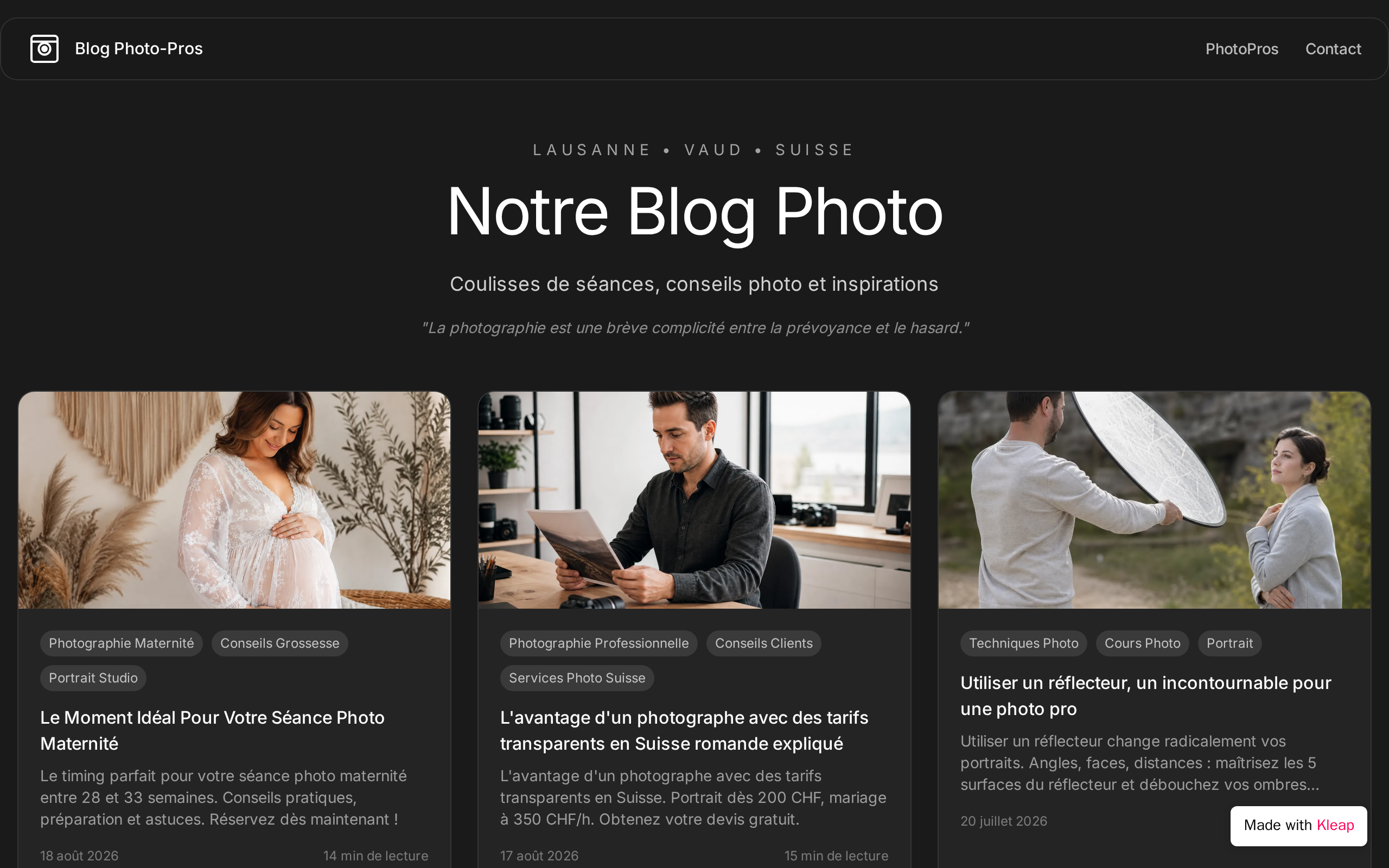 Photo-Pros-Patrick-Cecile website example