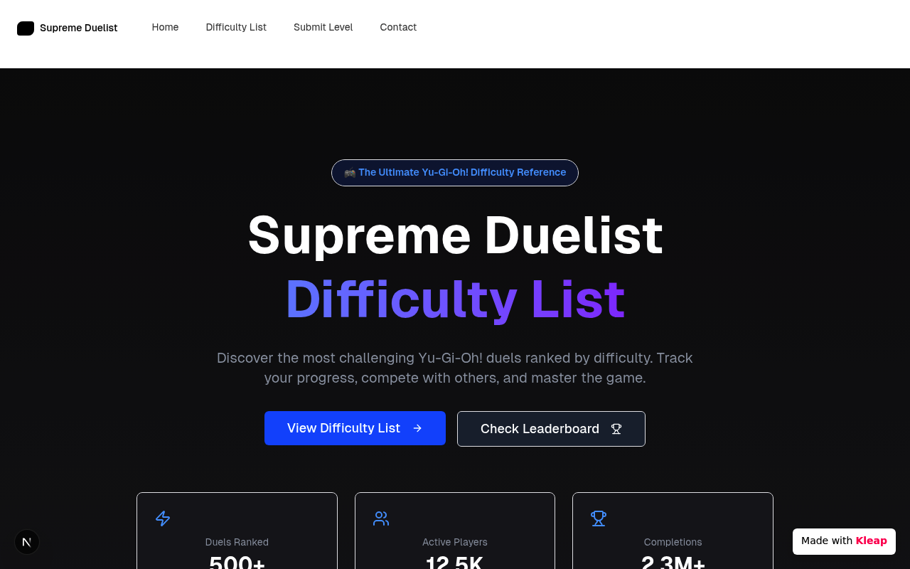 Reformulated Website Concept website example