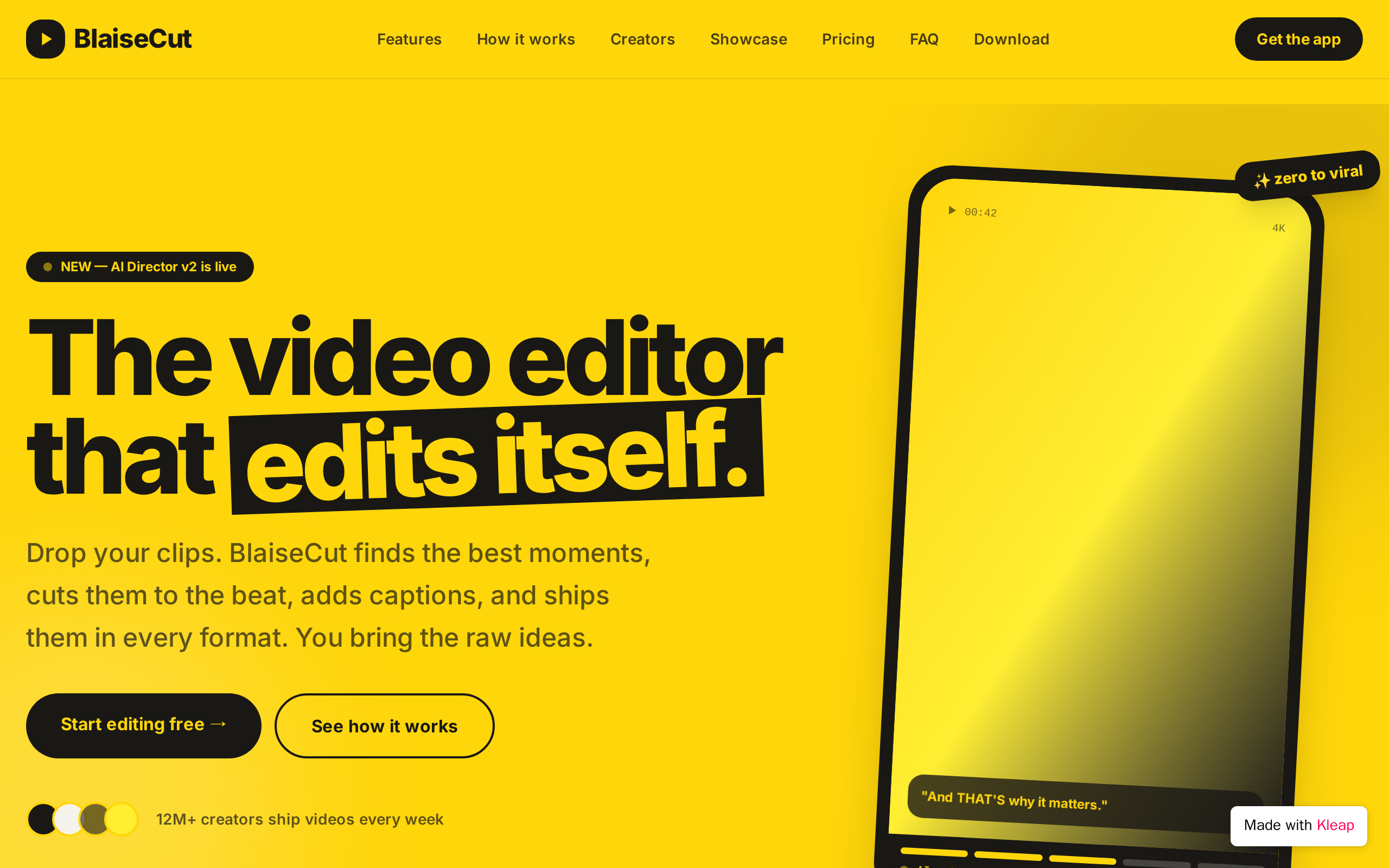 BlaiseCut website example