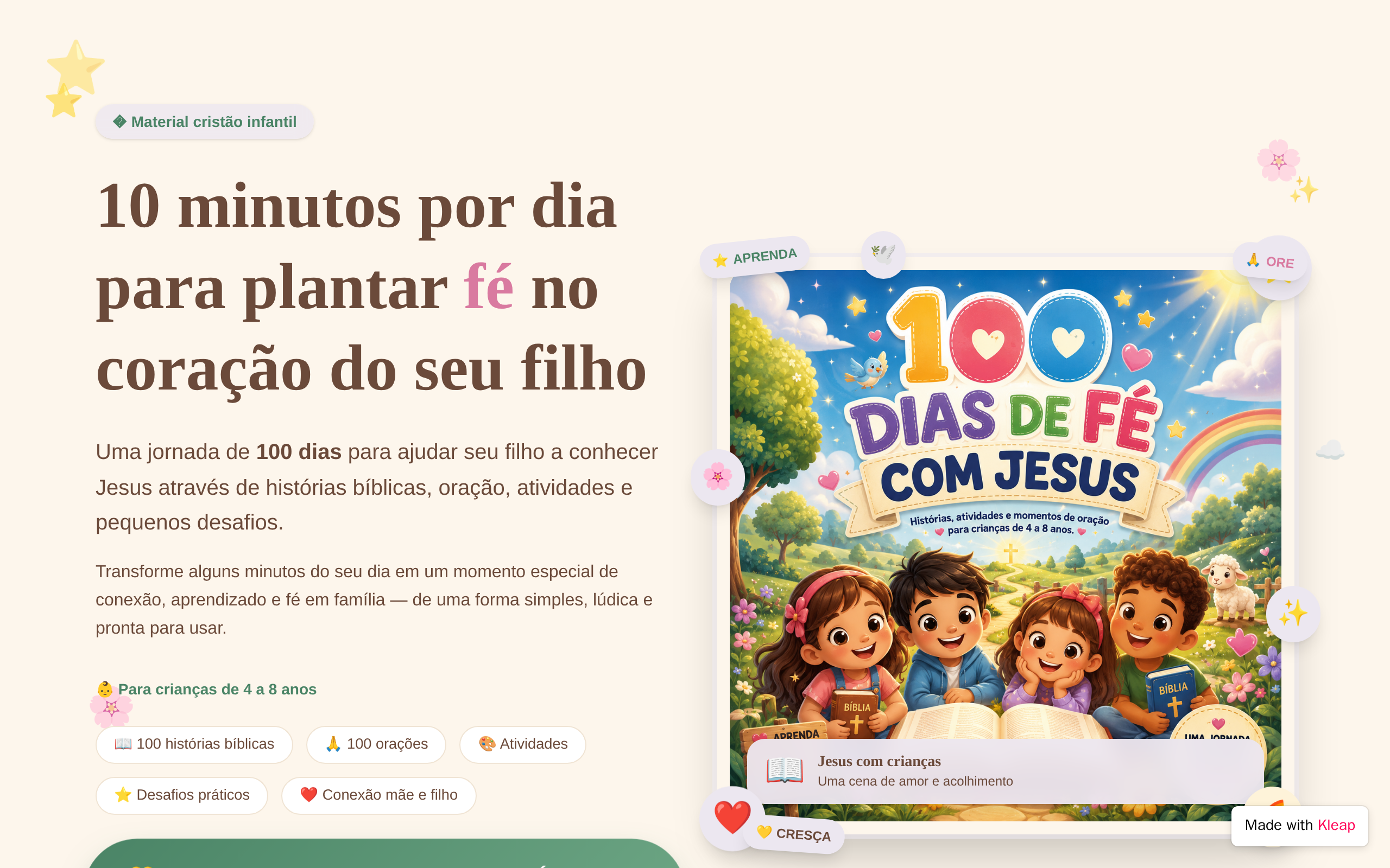 Fé Com Jesus website example