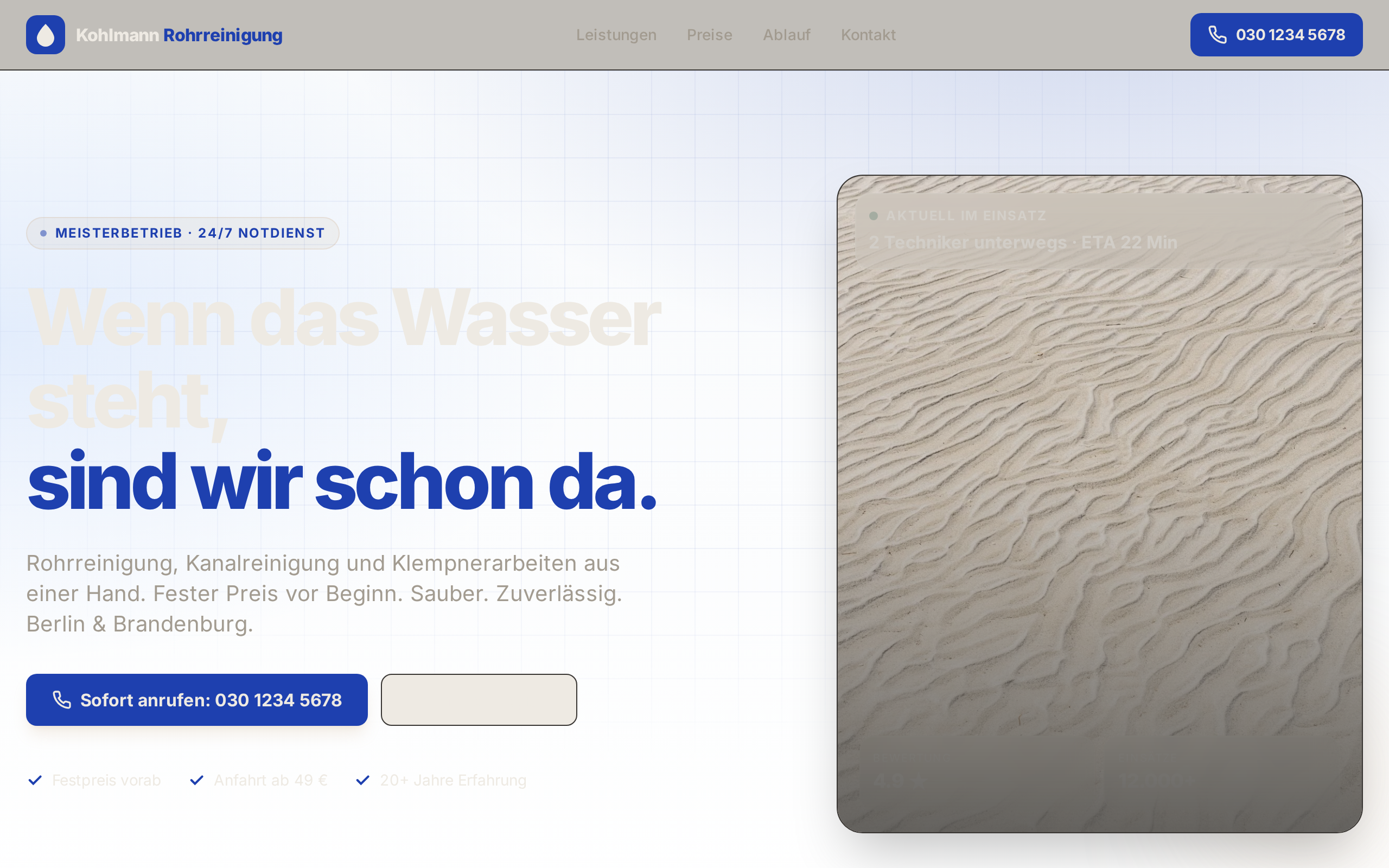 Kammergut website example