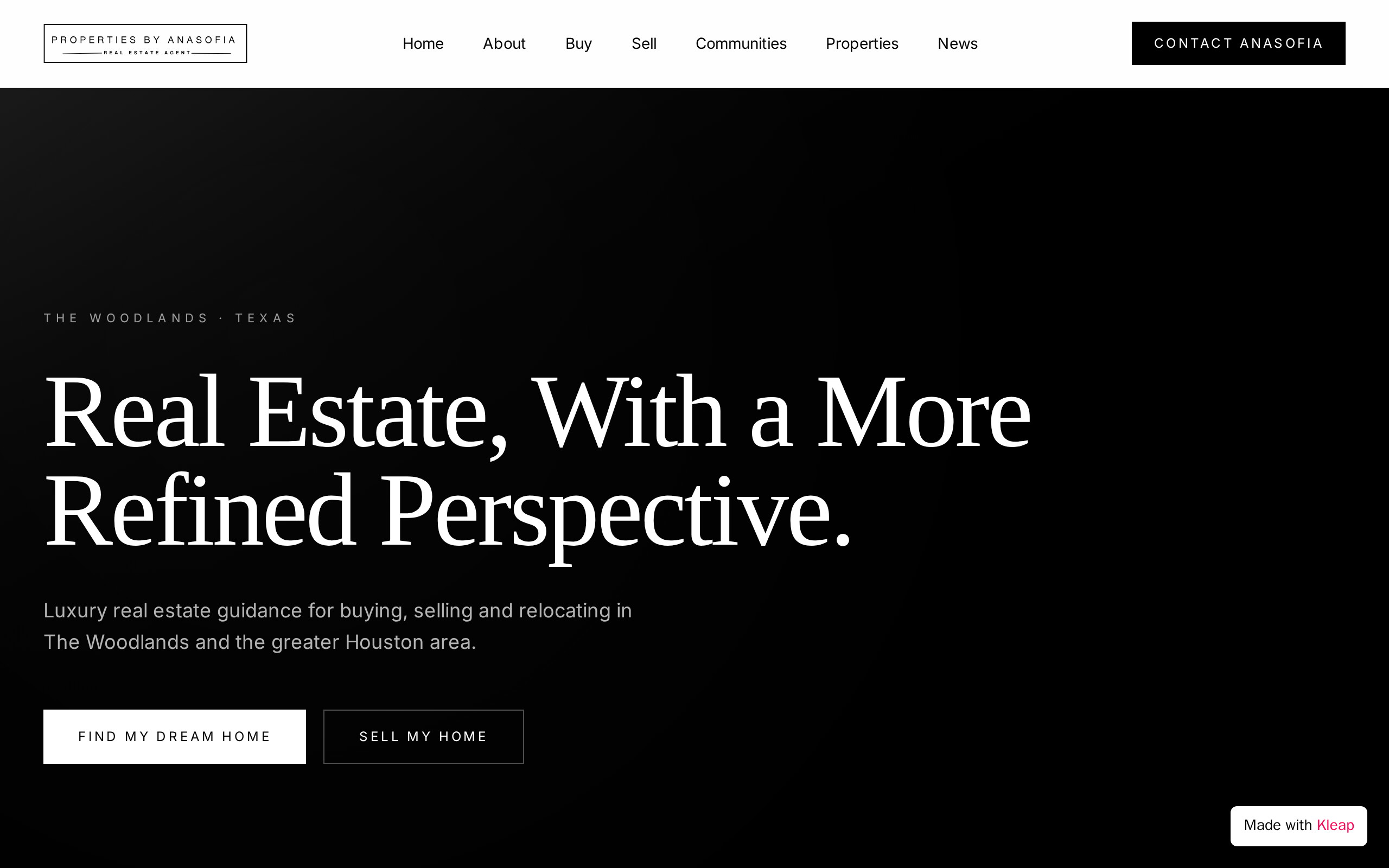Build a modern, multi-page real estate website example