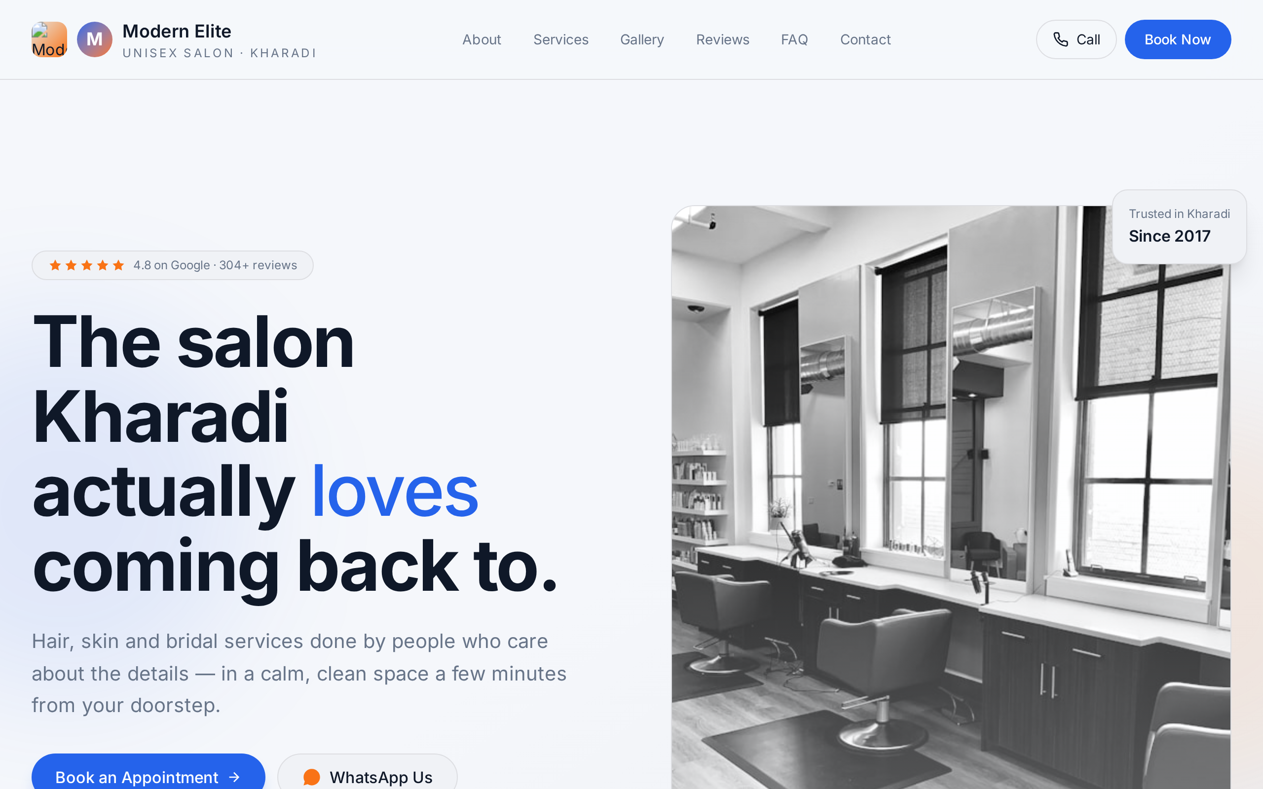 Pulse Studio website example
