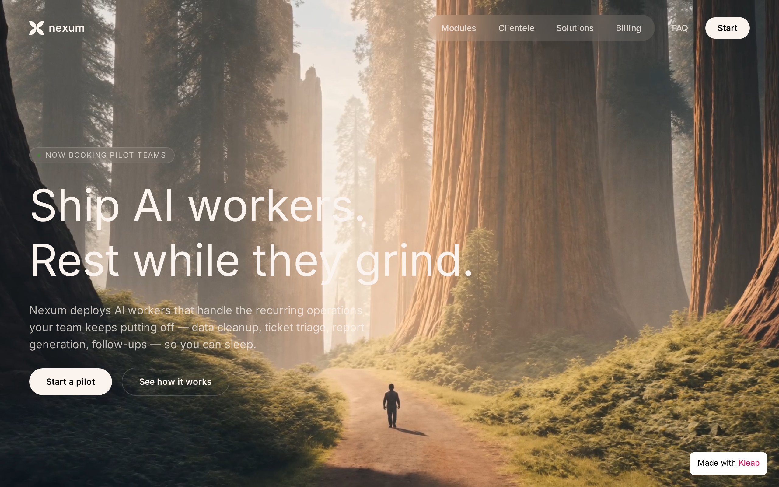 ChevronDown website example