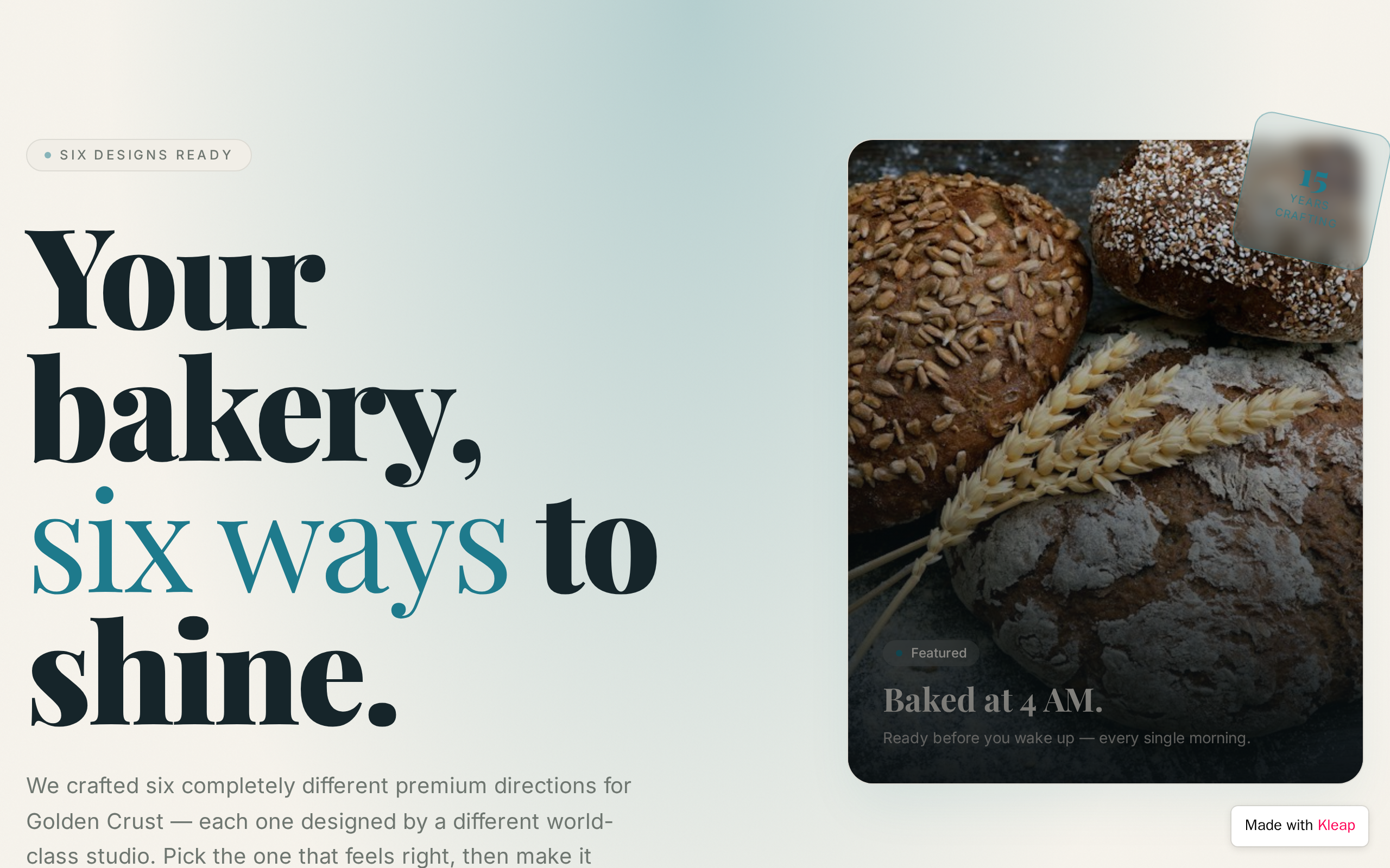 Luxe Atelier website example