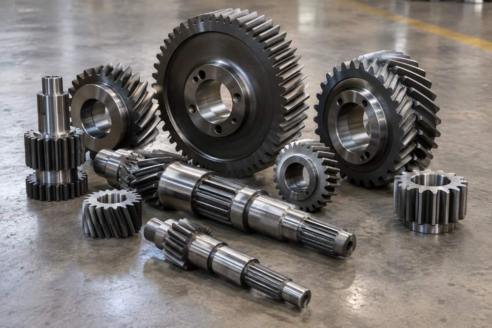Precision gears and machined parts