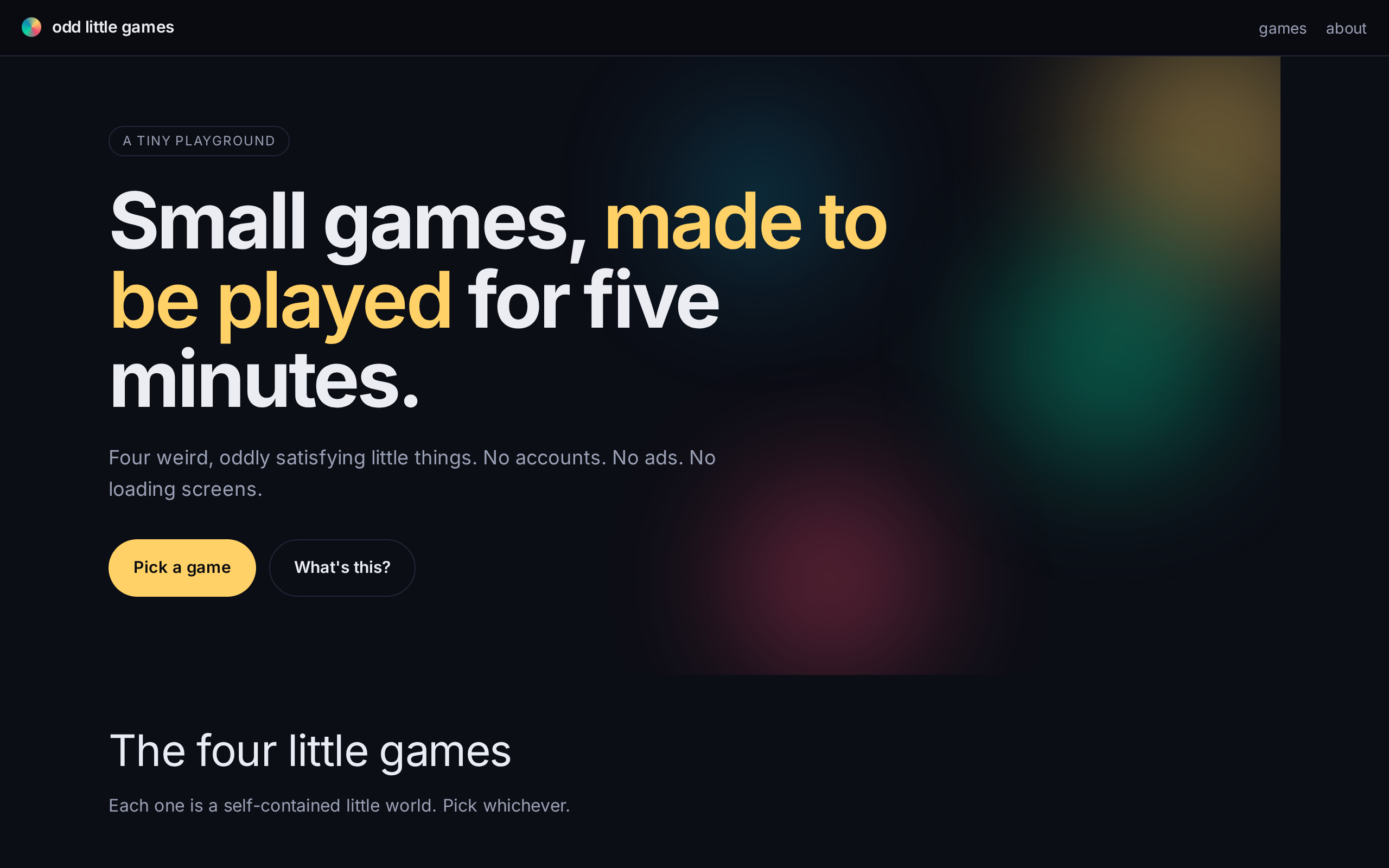 Timepass. website example