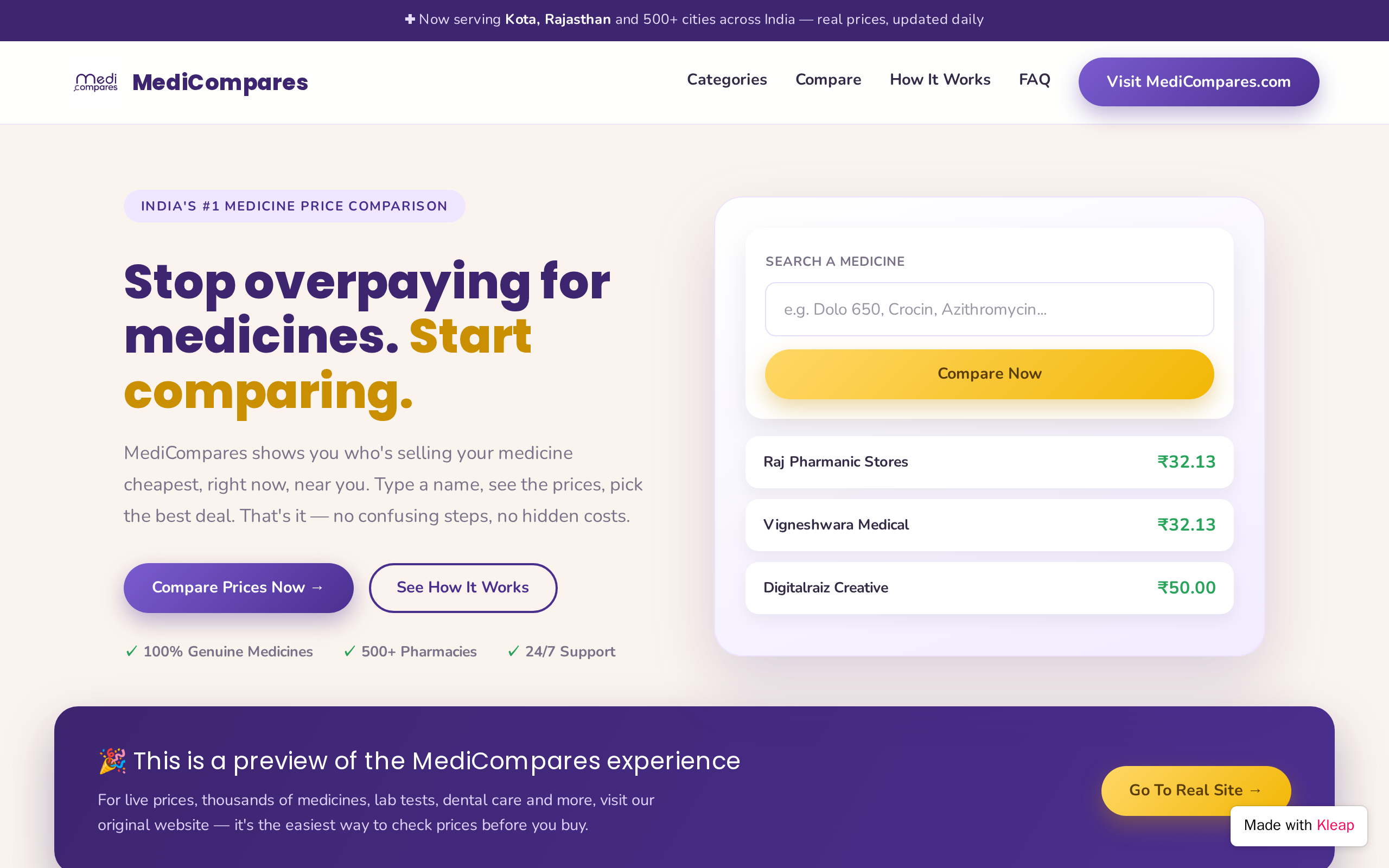 en website example