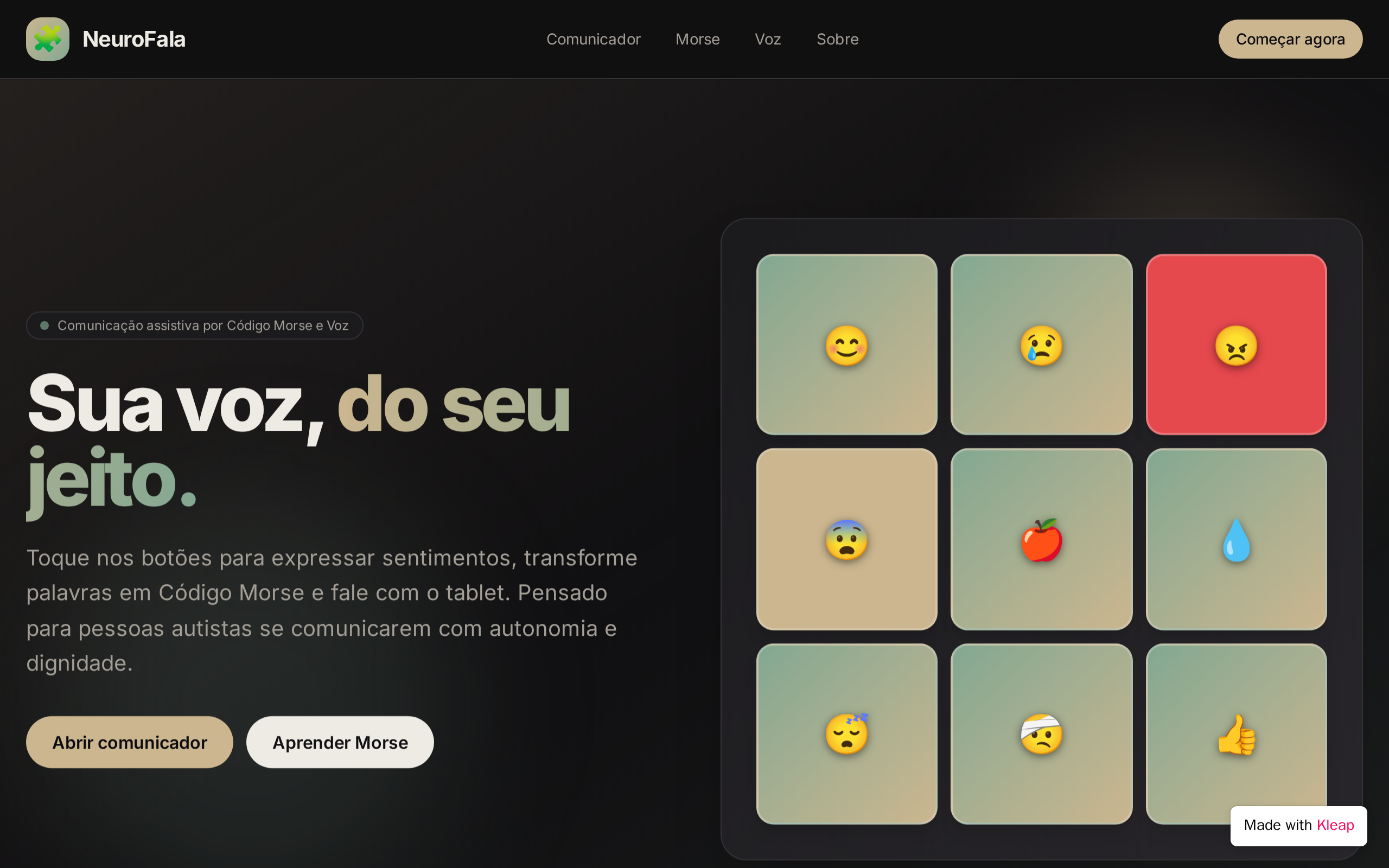 VozCoders website example