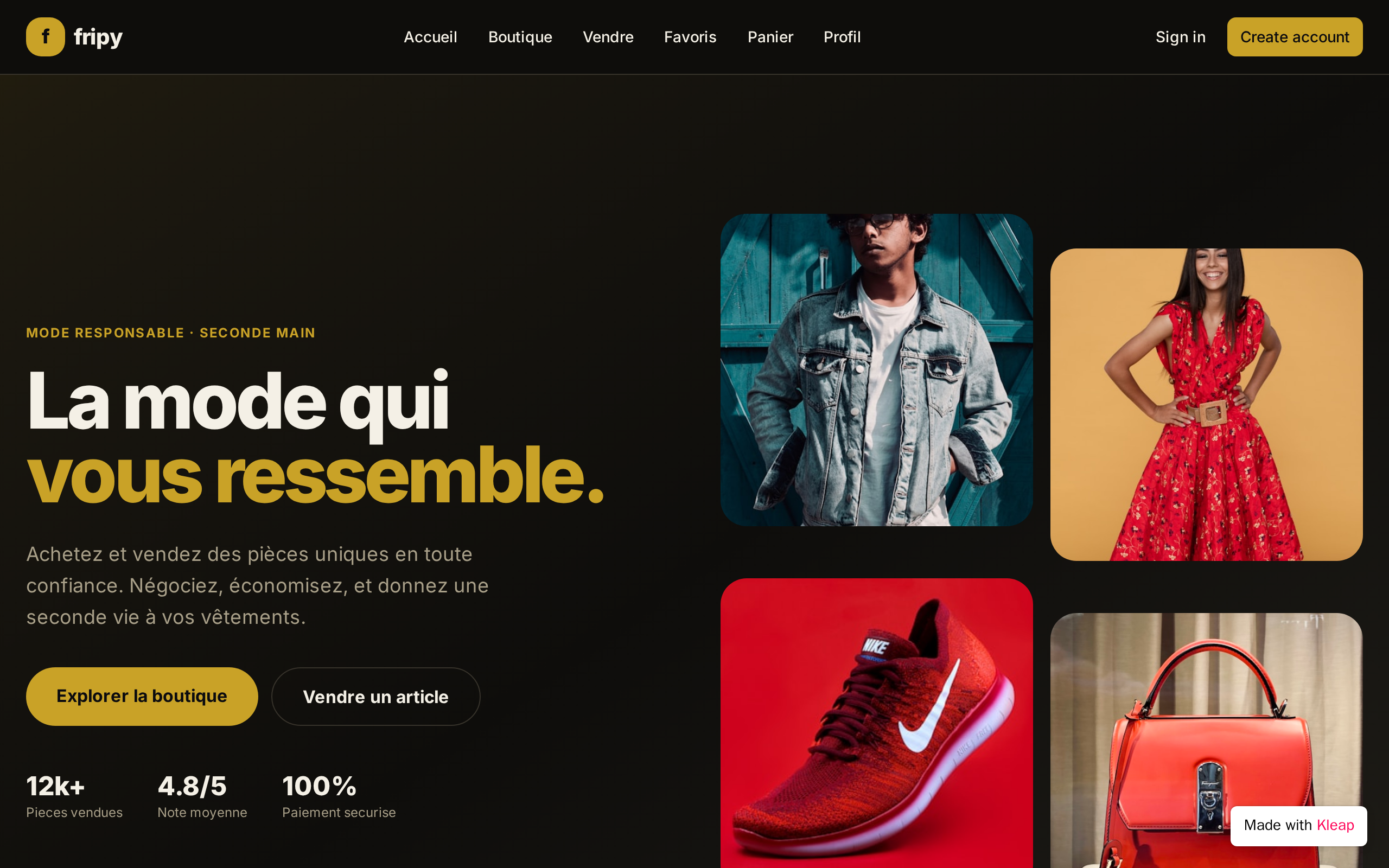 occasion, nommé website example