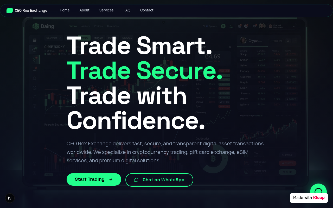 Brand Name website example