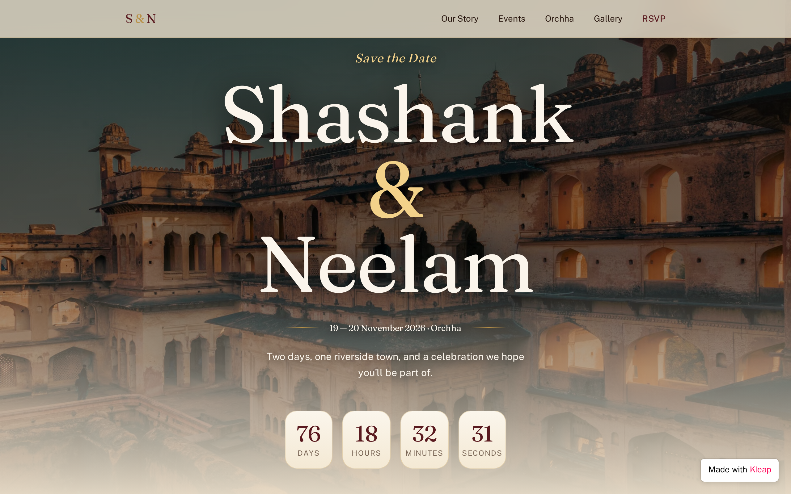 Shashank website example