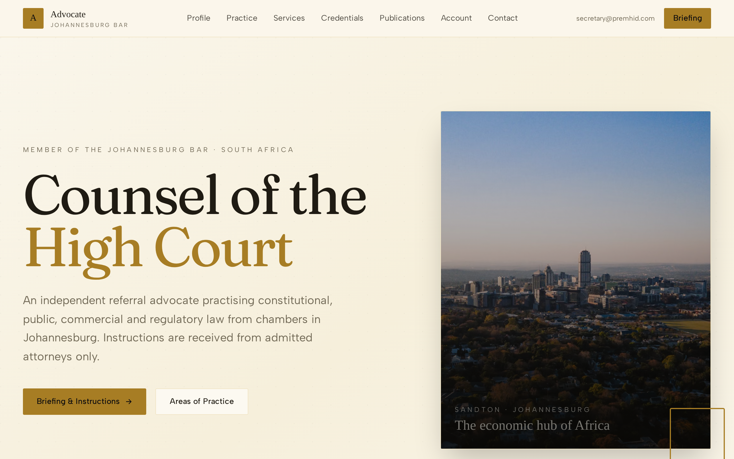 Premhid website example