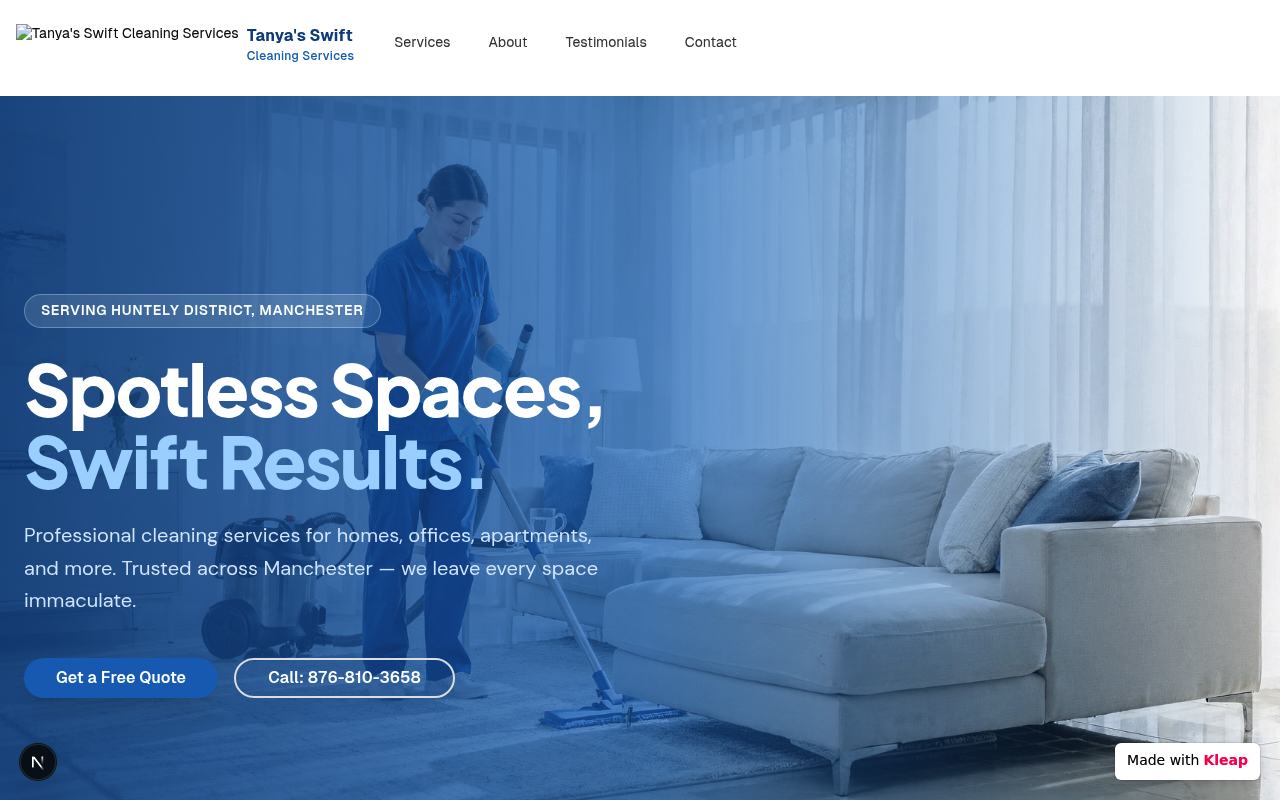 Business Name website example