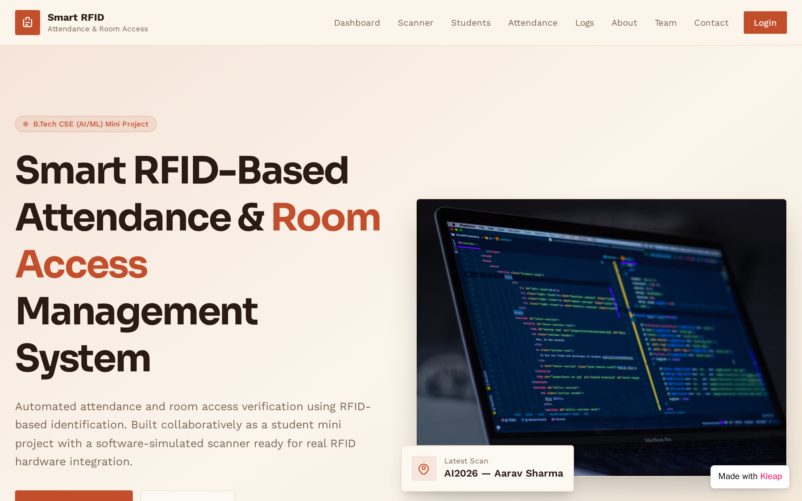 sleepy-unicorn-twirl — built with Kleap
