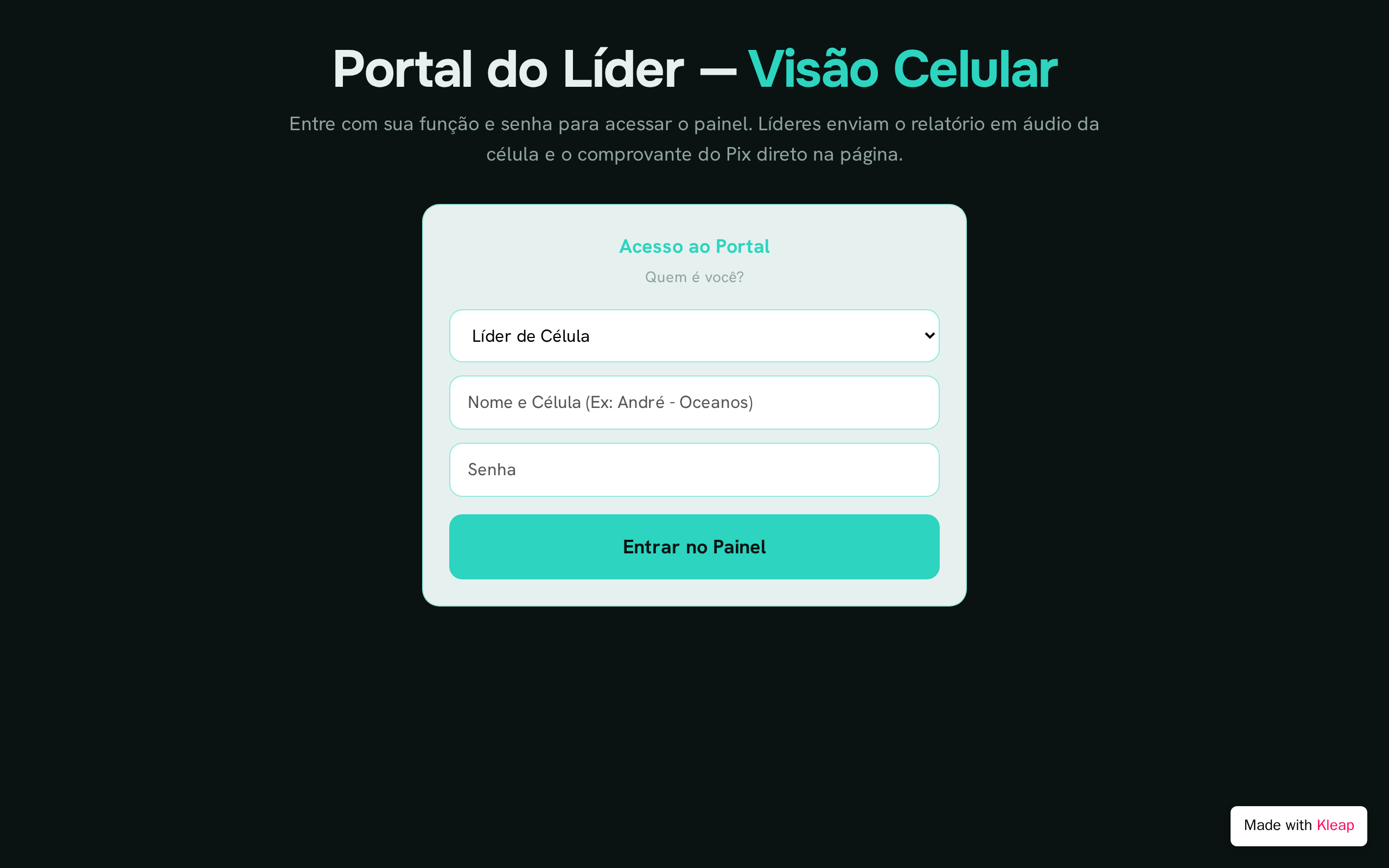 Voz Da Celula website example