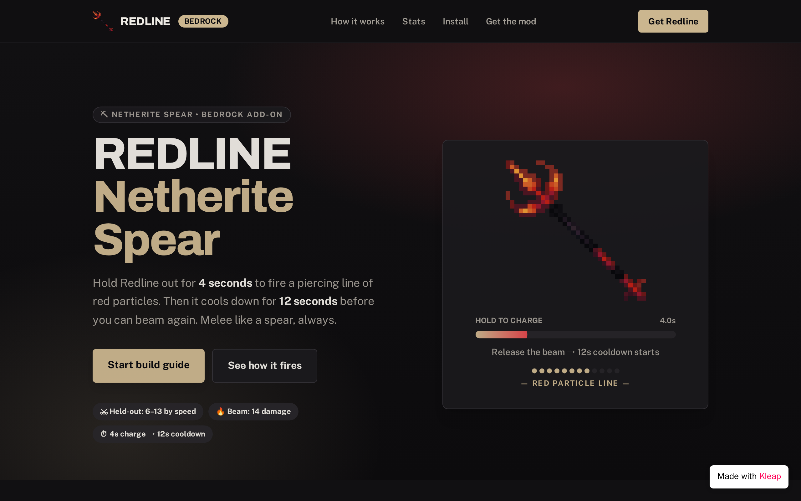 Minecraft bedrock edition website example
