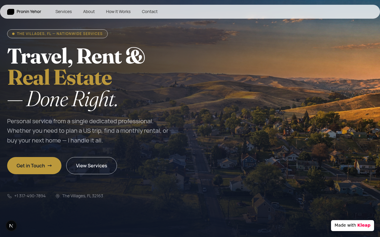 United States website example