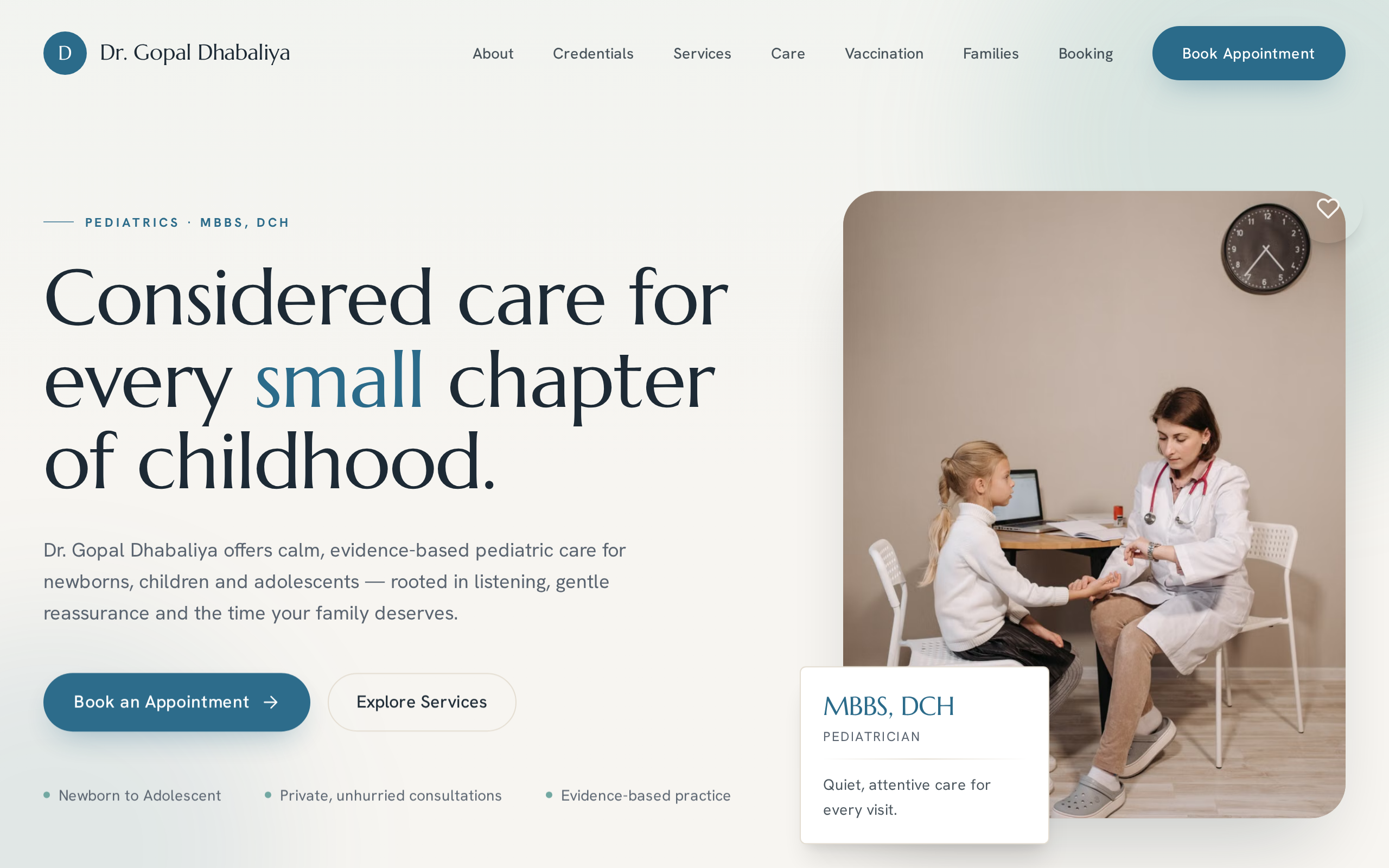 Gopal Dhabaliya website example