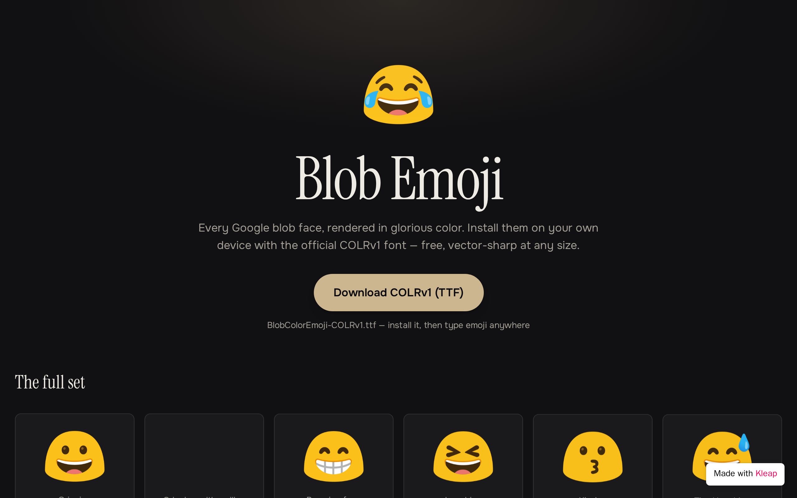 Blob Emoji