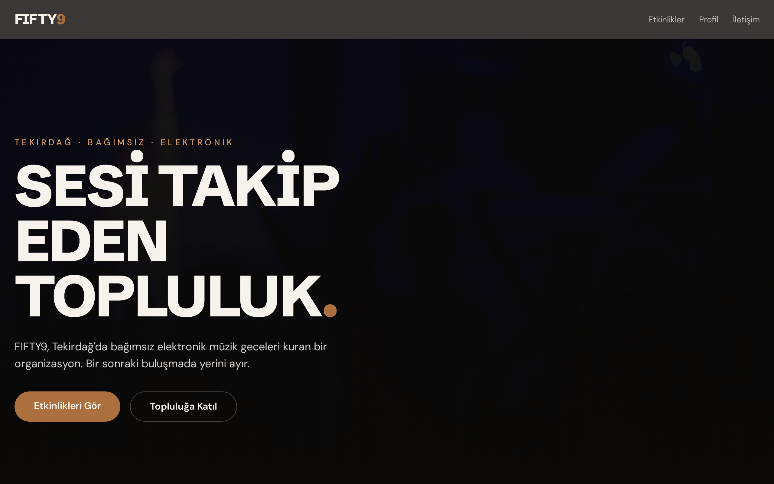 Fifty9 website example