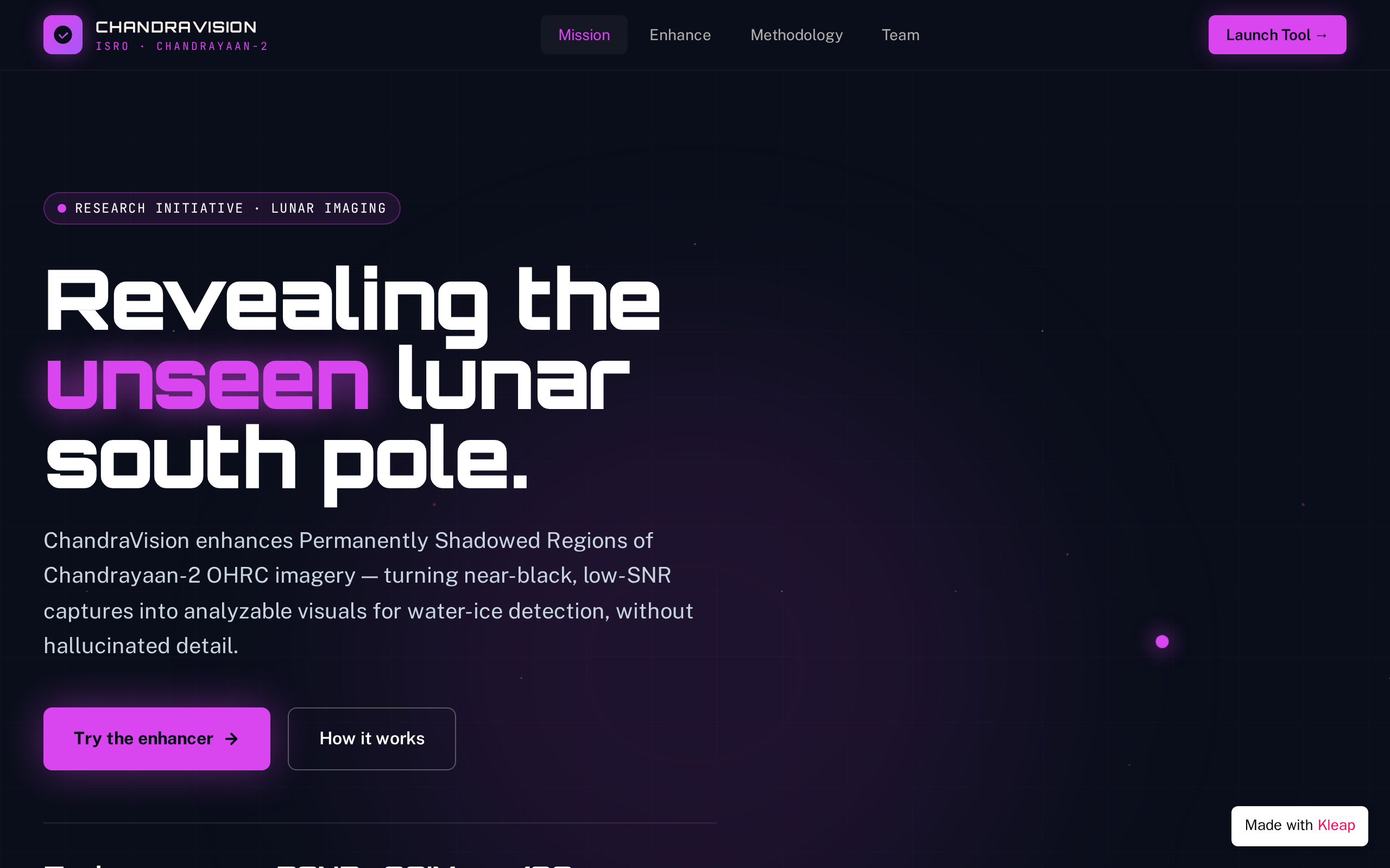 Dhrishti website example